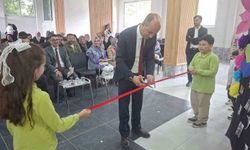 Hisarcık Güldüren İlkokulu ana sınıfında yıl sonu sergisi