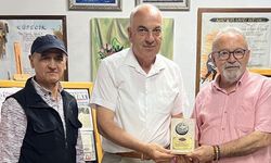 KÜLTÜR VE SANAT ÇALIŞMALARINA DESTEK VEREN BÖLGE GAZETESİNE PLAKET