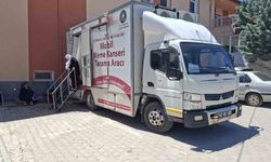 Hisarcık'ta meme kanseri için mobil tarama çalışmaları sürüyor