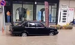 Tavşanlı'da sağanak hayatı olumsuz etkiledi