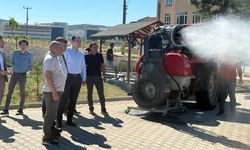 DPÜ Tavşanlı MYO'da geliştirilen 'Turbo Fanlı Su Atomizer' protokole tanıtıldı