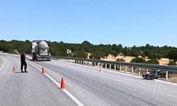 Emet'te beton mikseri motosiklete çarptı: 1 ölü, 1 ağır yaralı