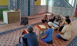 Hisarcık Saklar köyünde Yaz Kur'an Kursu Kapanış Programı düzenlendi