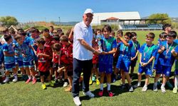 Hisarcık'ta 'Ethem Bal Kupası U10 Futbol Turnuvası' sona erdi
