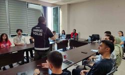 Kütahya Emniyeti'nden uyuşturucuyla mücadelede farkındalık eğitimleri