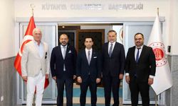 Kütahya OSB'den Başsavcı Kılıç ve MHP İl Başkanı Türker'e hayırlı olsun ziyareti