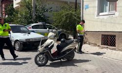 Otomobil ile motosiklet çarpıştı: 1 yaralı