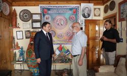 Vali Işın, Sarı Konak Kültür ve Sanat Evi'ni ziyaret etti