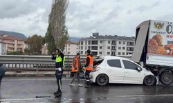 Kütahya'da zincirleme trafik kazası: 1 yaralı