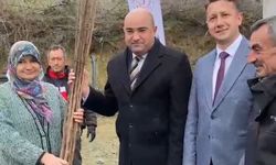 Tavşanlı’da 29 çiftçiye 2 bin 784 hünnap ve cennet hurması fidanı dağıtıldı
