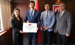 Kütahya Sağlık Bilimleri Üniversitesine Mavi Bayrak Ödülü