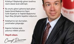 Cüneyt Demircan, Doğru Yol Partisi Kütahya İl Başkanlığına Atandı