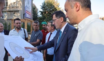 Kütahya Ulu Cami ve çevresinde düzenleme çalışmaları sürüyor