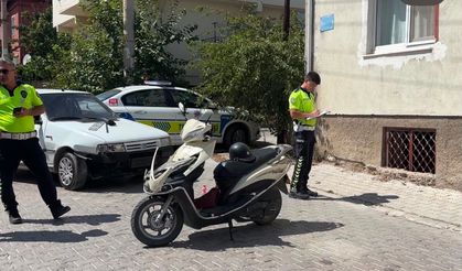 Otomobil ile motosiklet çarpıştı: 1 yaralı