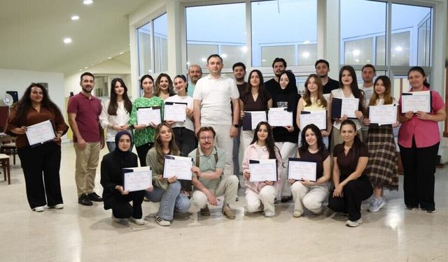 DPÜ'de Türkiye İş Kurumu öğrencilerine teşekkür belgesi takdim edildi