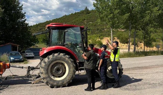 Gediz'de orman yangınlarına karşı broşürlü önlem