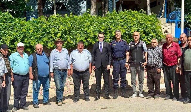 Hisarcık Kaymakamı Atam, vatandaşların talep ve ihtiyaçlarını yerinde dinledi