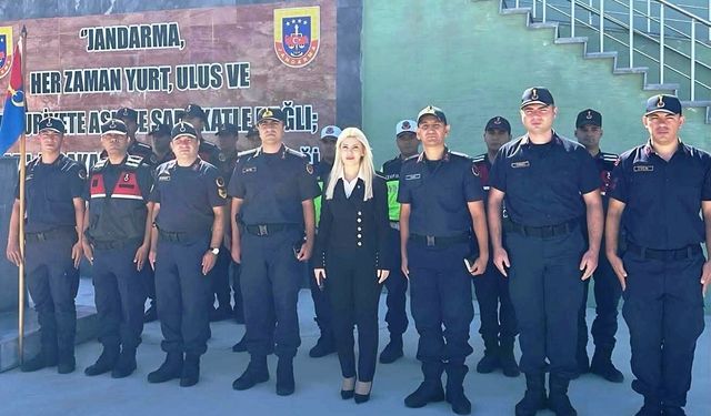 Altıntaş Kaymakamı Yıldırım'dan jandarma birimlerine ziyaret
