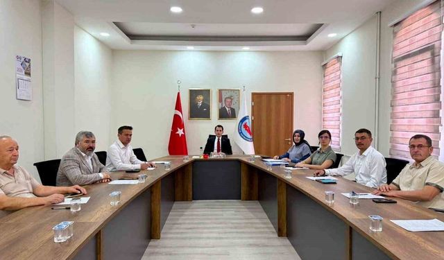 Hisarcık'ta Sosyal Yardımlaşma Vakfı toplantısı yapıldı