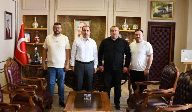 Kaymakam Özdemir'den amatör spora sağlık ve güvenlik desteği