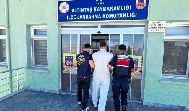 Kütahya'da 10 yıl hapis cezasıyla aranan hükümlü yakalandı