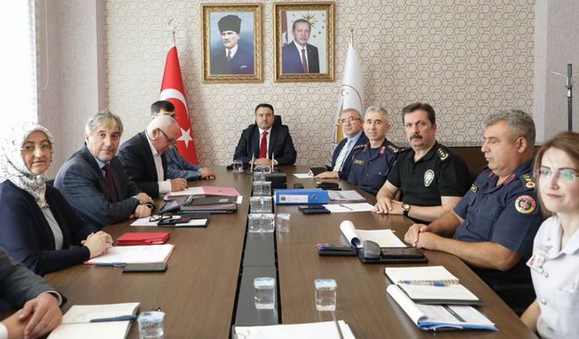 Kütahya'da okul güvenliği için kurumlar arası iş birliği güçleniyor