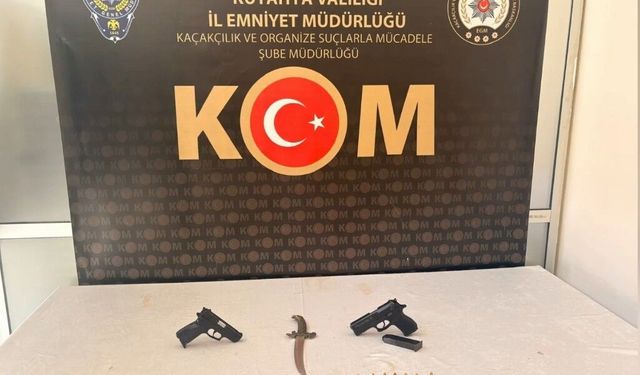 Kütahya'da suç örgütüne operasyon: 3 kişi tutuklandı