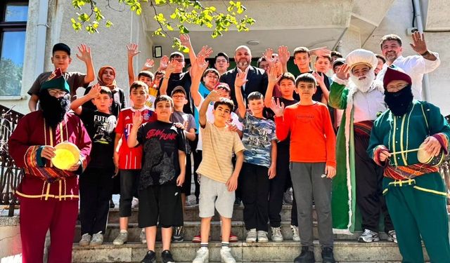 Müftü İrfan Açık, Yaz Kur'an Kursu öğrencileriyle Çamlıca Tabiat Parkı'nda buluştu