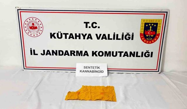 Simav'da uyuşturucu madde operasyonu