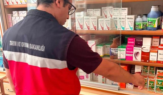 Simav'da veteriner hekim klinikleri denetlendi