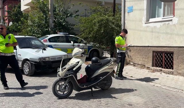 Otomobil ile motosiklet çarpıştı: 1 yaralı