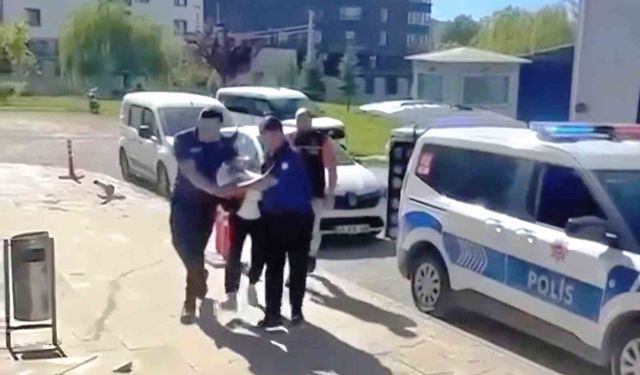 10 yıl hapis cezasıyla aranan şahıs kovalamacayla yakalandı