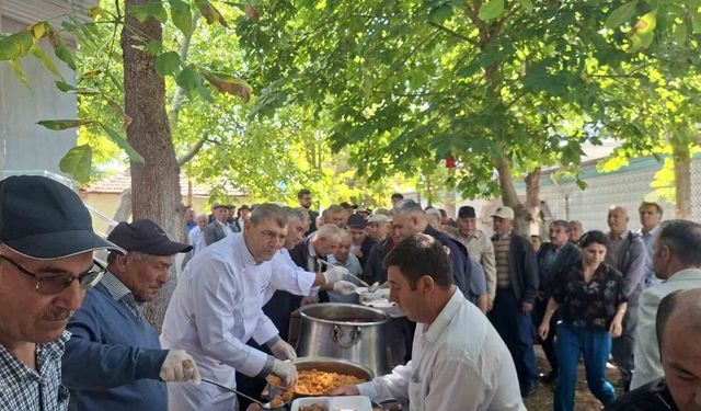 Hisarcık Şeyhler köyünde geleneksel güz hayrı