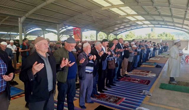 Hisarcık'ta Hak'ka şükür ve yağmur duası geleneği yaşatıldı