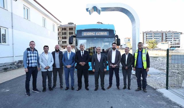 Kütahya’nın yeni elektrikli otobüsleri 12 dakikada şarj olacak