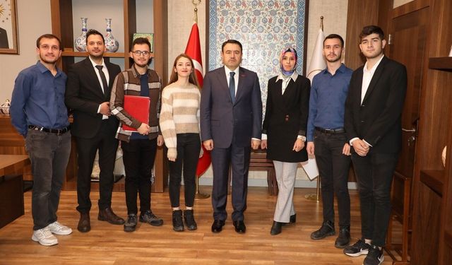 DUSCART takımına destek sözü
