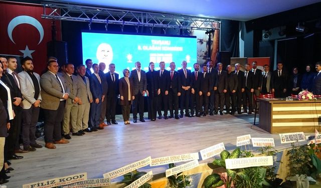AK Parti Tavşanlı ilçe başkanı yeniden Himmet Özer oldu