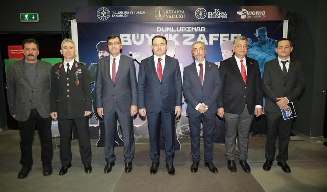 “Dumlupınar Büyük Zafer” Animasyon Filmi’nin galası Kütahya’da gerçekleştirildi