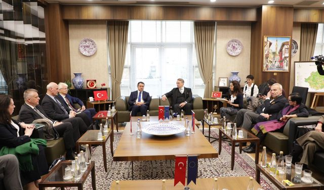 Avrupa Birliği Büyükelçileri Kütahya’daydı