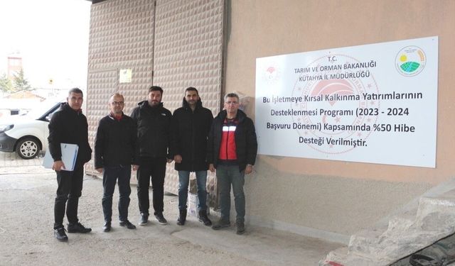 Altıntaş’ta 9,5 milyon TL’lik çelik silo yatırımı tamamlandı