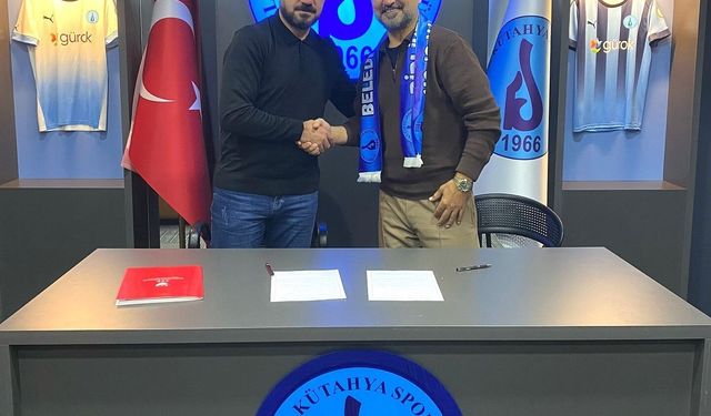 Belediye Kütahyaspor’da yeni teknik direktör Cenk Laleci