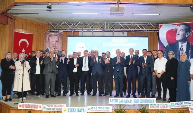 Hisarcık AK Parti’de Abdullah Akbulut güven tazeledi