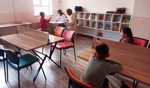 Hisarcık’ta 1. sınıf öğrencilerine işitme tarama testi