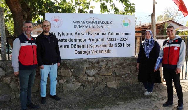 Simav’da hastalıktan ari işletmeye KKYDP’den 1,5 milyon TL hibe desteği