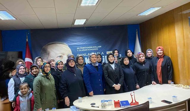 AK Parti Hisarcık İlçe Kadın Kolları Başkanı Havva Özaydın güven tazeledi
