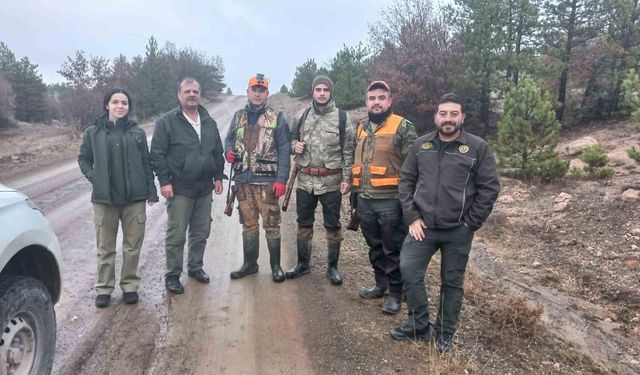 Kütahya DKMP’den av koruma ve kontrol faaliyetleri
