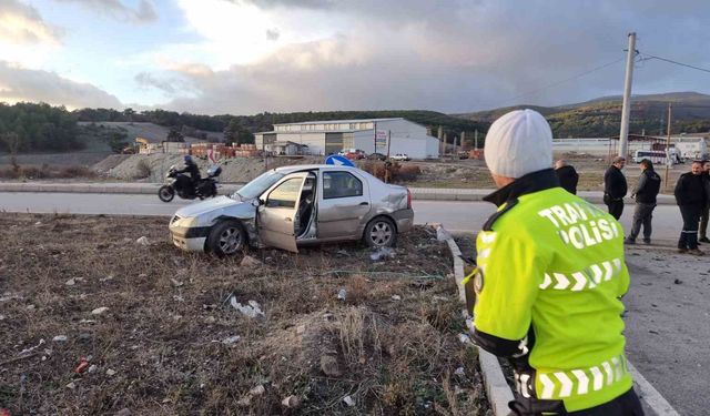 Kütahya’da o kavşakta yine kaza: 1 yaralı