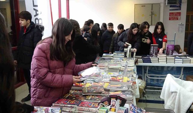 Tavşanlı Kültür Sarayı’nda kitap fuarı açıldı