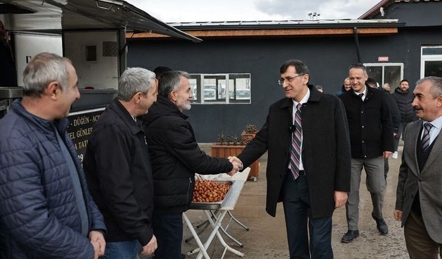 Başkan Kahveci, Makine İkmal Müdürlüğü personeliyle buluştu