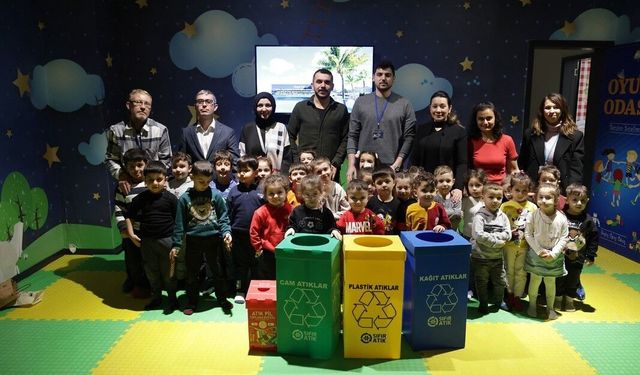 Kütahya Belediyesi’nden miniklere "Sıfır atık" eğitimi